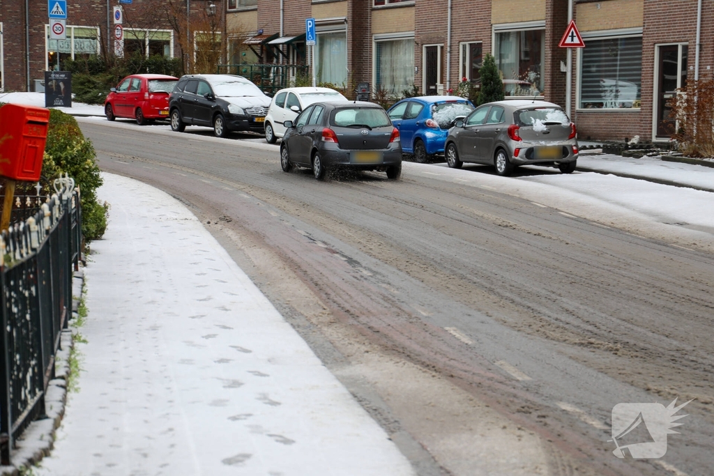Sneeuwval levert fraaie plaatjes op
