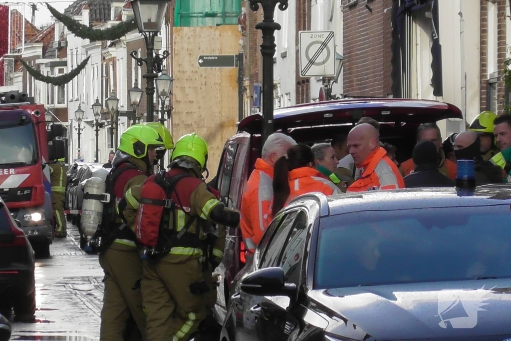 Hulpdiensten stand-by wegens persoon met onbegrepen gedrag