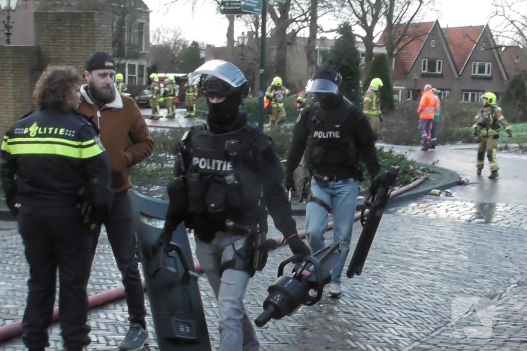 Hulpdiensten stand-by wegens persoon met onbegrepen gedrag