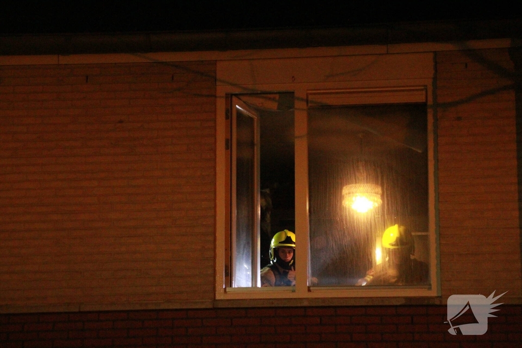 Woningbrand in slaapkamer snel geblust