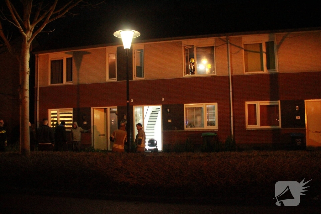 Woningbrand in slaapkamer snel geblust