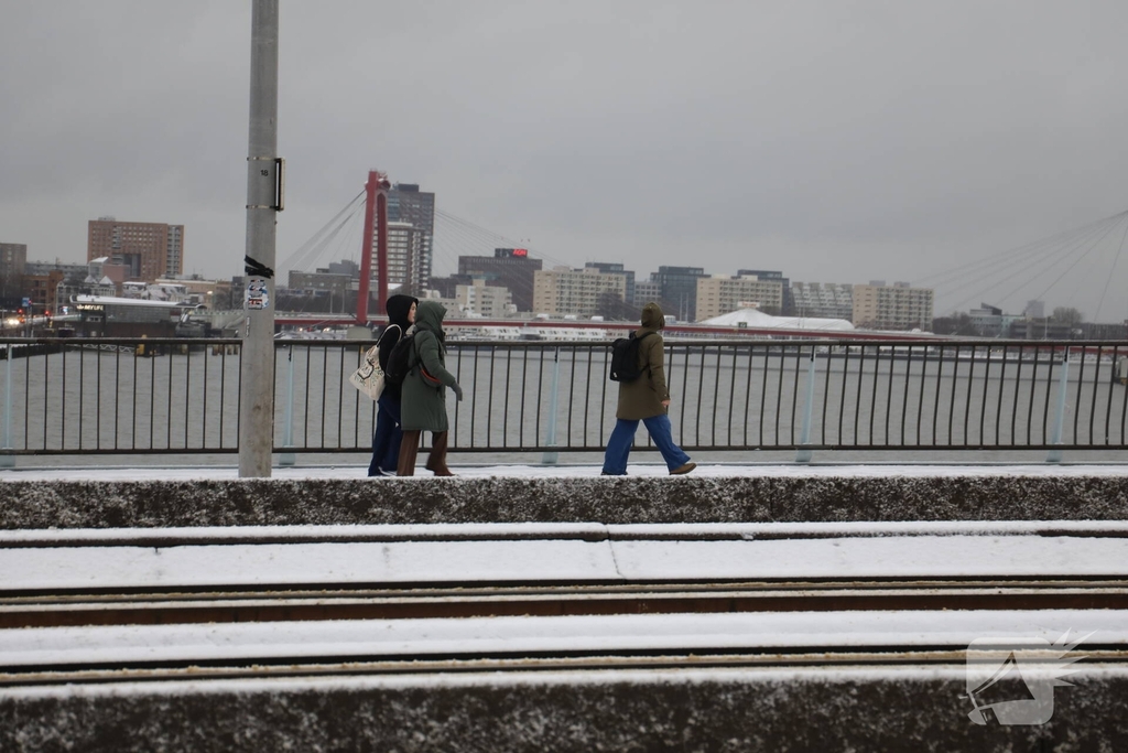 Sneeuval zorgt voor alerte weggebruikers