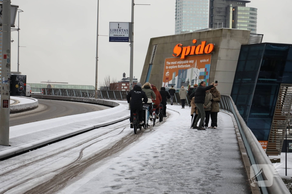 Sneeuval zorgt voor alerte weggebruikers
