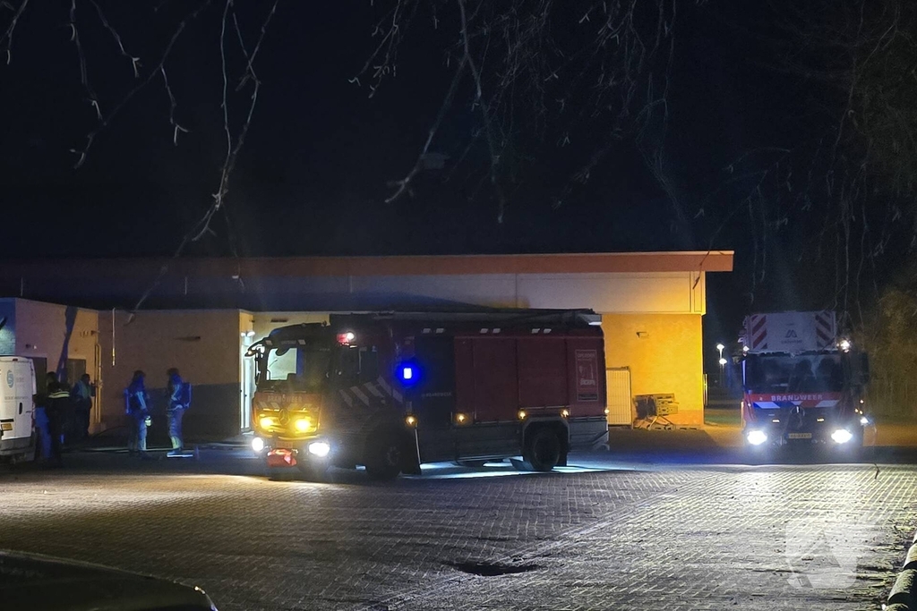 Sportcomplex ontruimd en gesloten na brandmelding