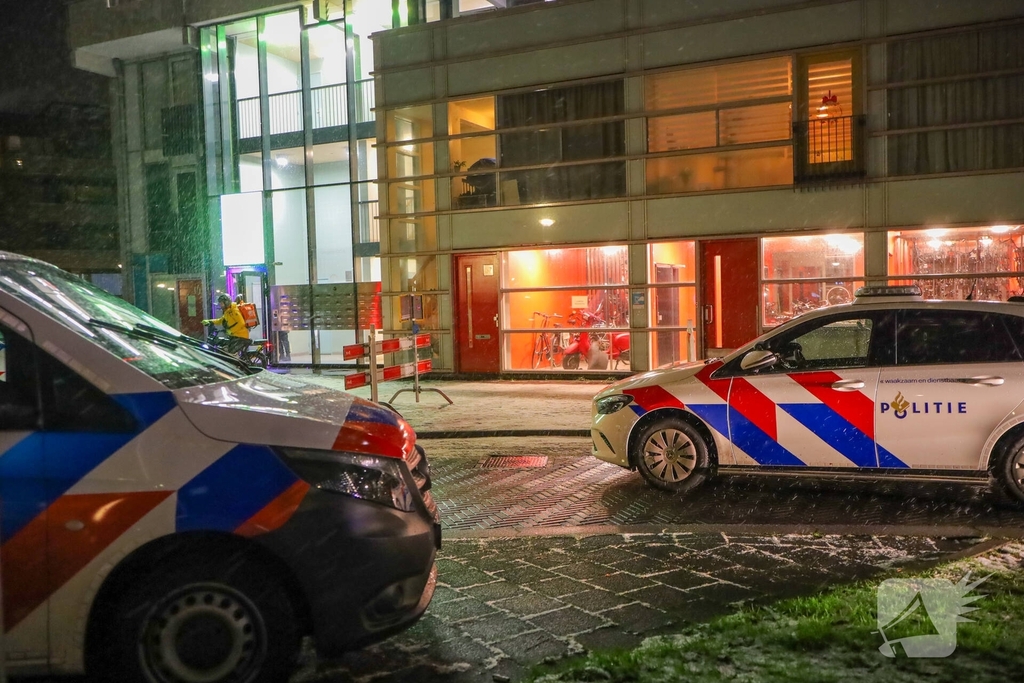 Overval op woning leidt tot brand