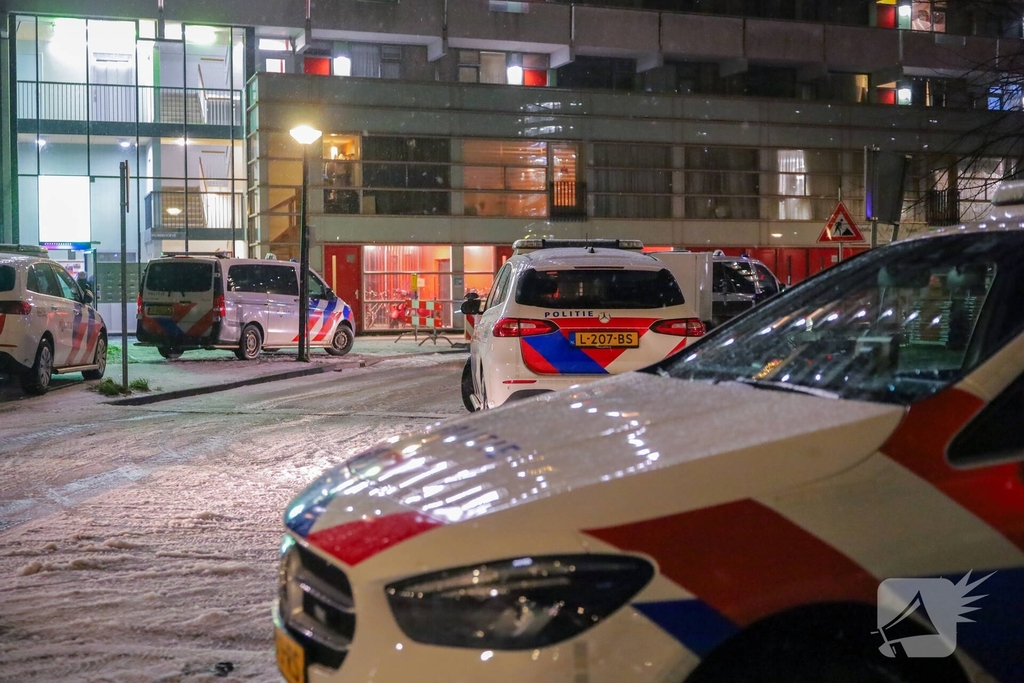 Overval op woning leidt tot brand