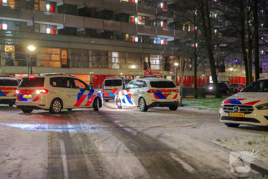 Overval op woning leidt tot brand