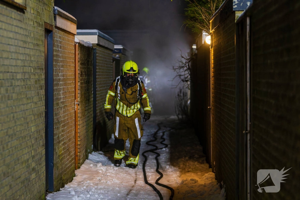 Brand in schuur veroorzaakt aanzienlijke schade