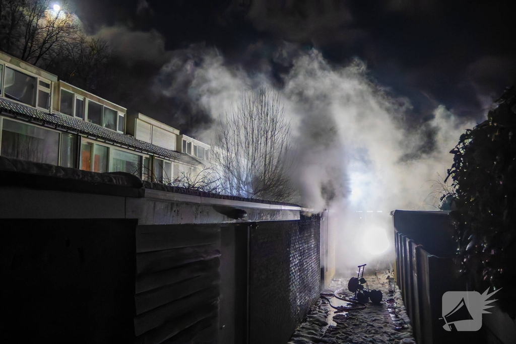 Brand in schuur veroorzaakt aanzienlijke schade