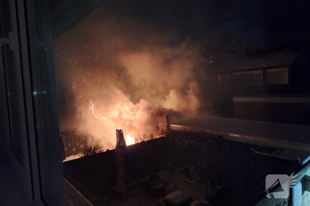 Brand in schuur veroorzaakt aanzienlijke schade