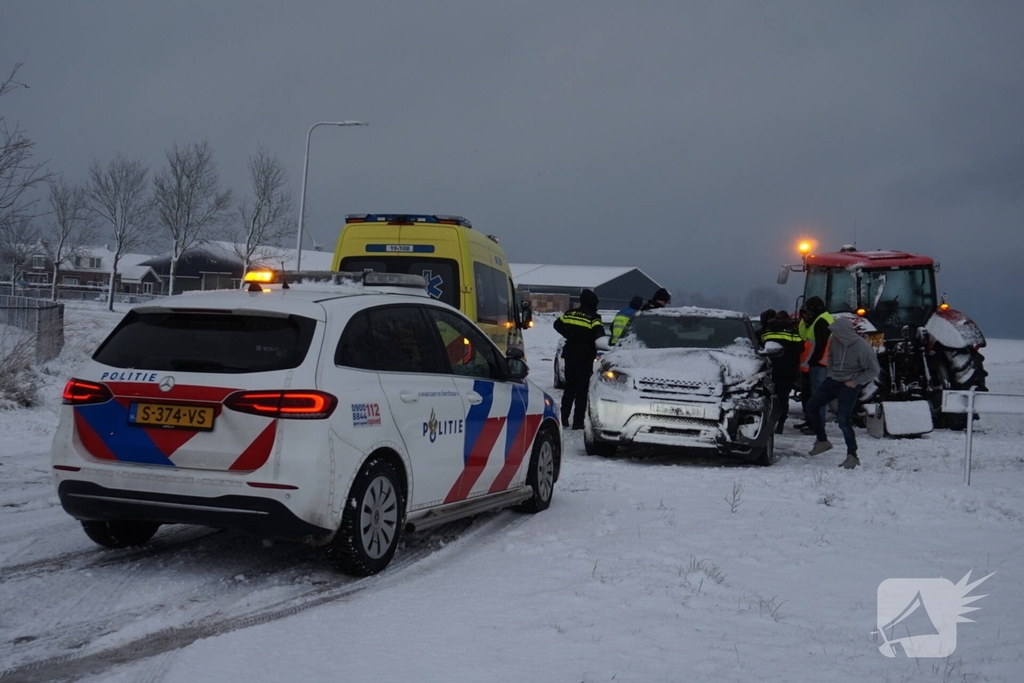 Traumahelikopter ingezet na ongeval