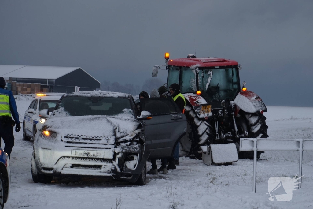 Traumahelikopter ingezet na ongeval