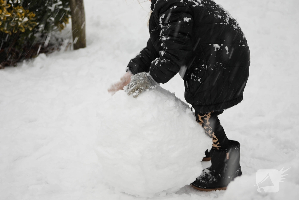 Sneeuwpret na kerstvakantie met code oranje