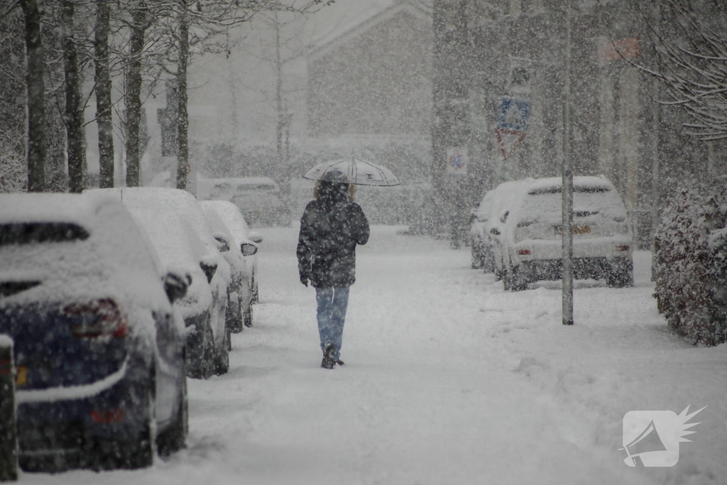 Sneeuwpret na kerstvakantie met code oranje