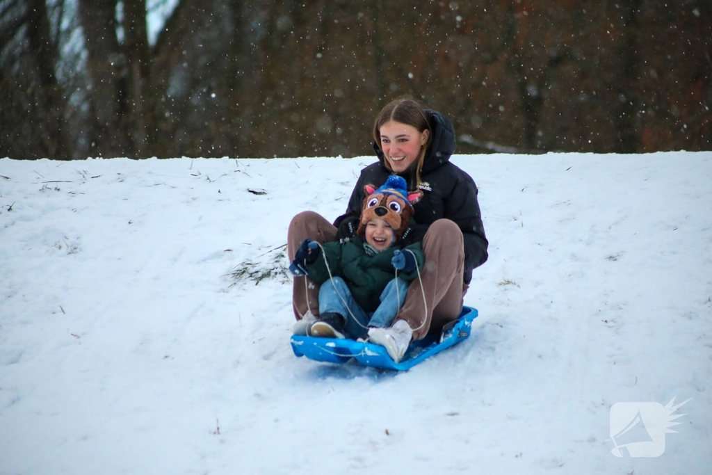 Sneeuwpret voor dier en mens