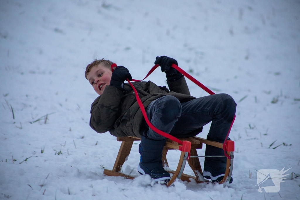 Sneeuwpret voor dier en mens