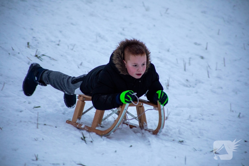 Sneeuwpret voor dier en mens