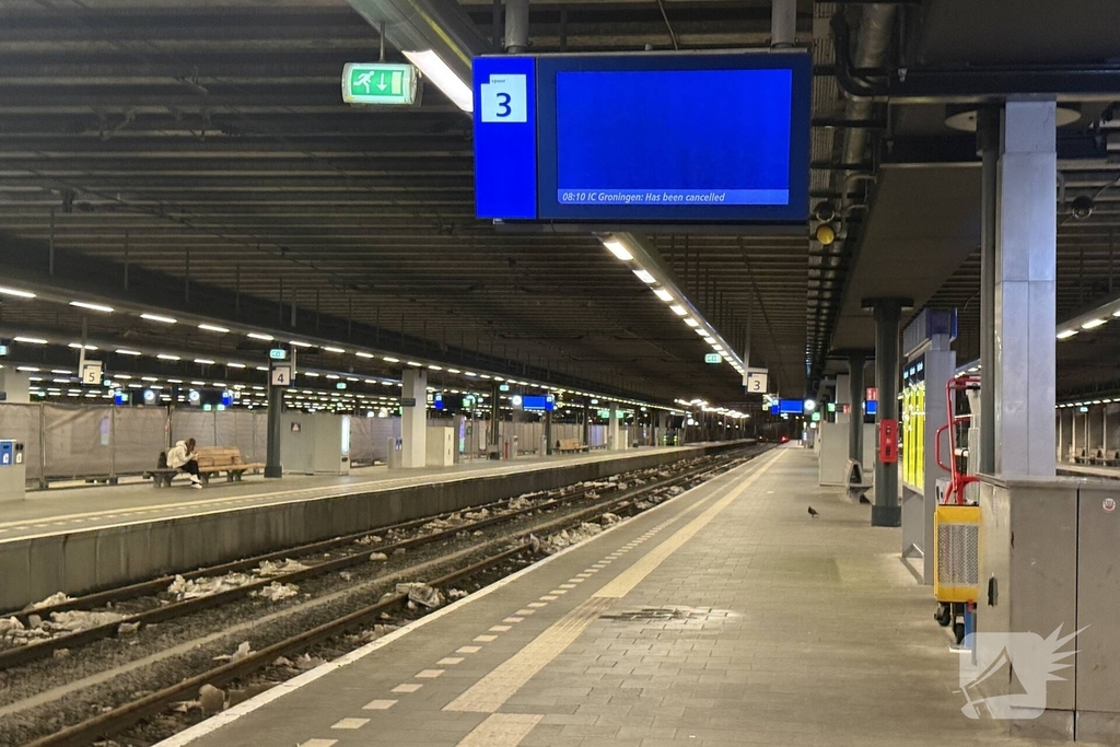 Landelijke treinuitval en problemen in het openbaar vervoer