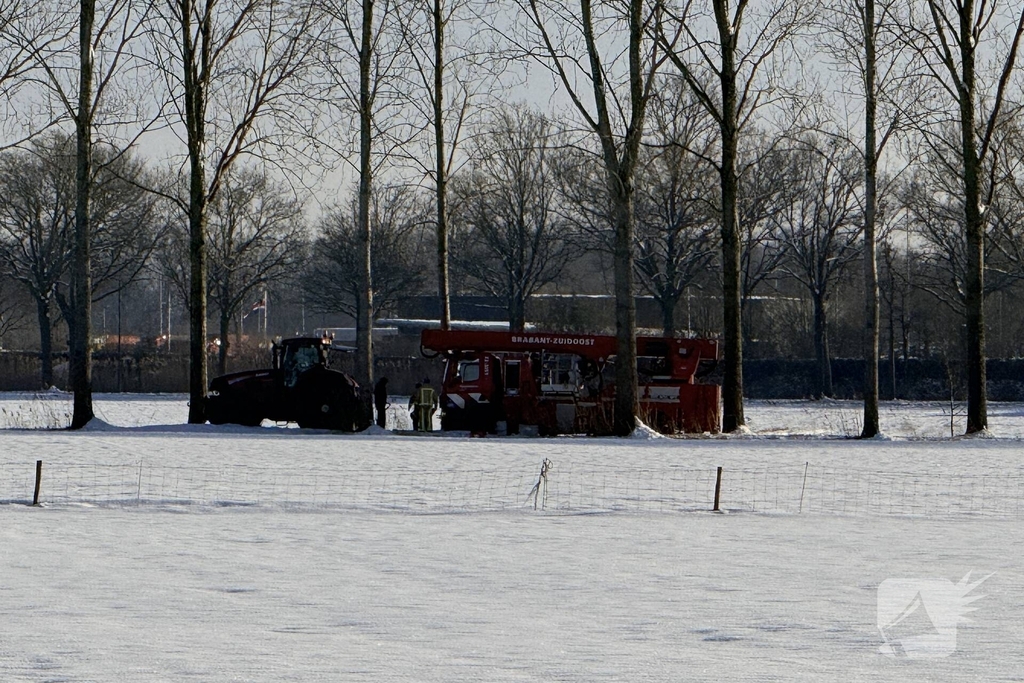 Brand in woning leidt tot hulpverlening