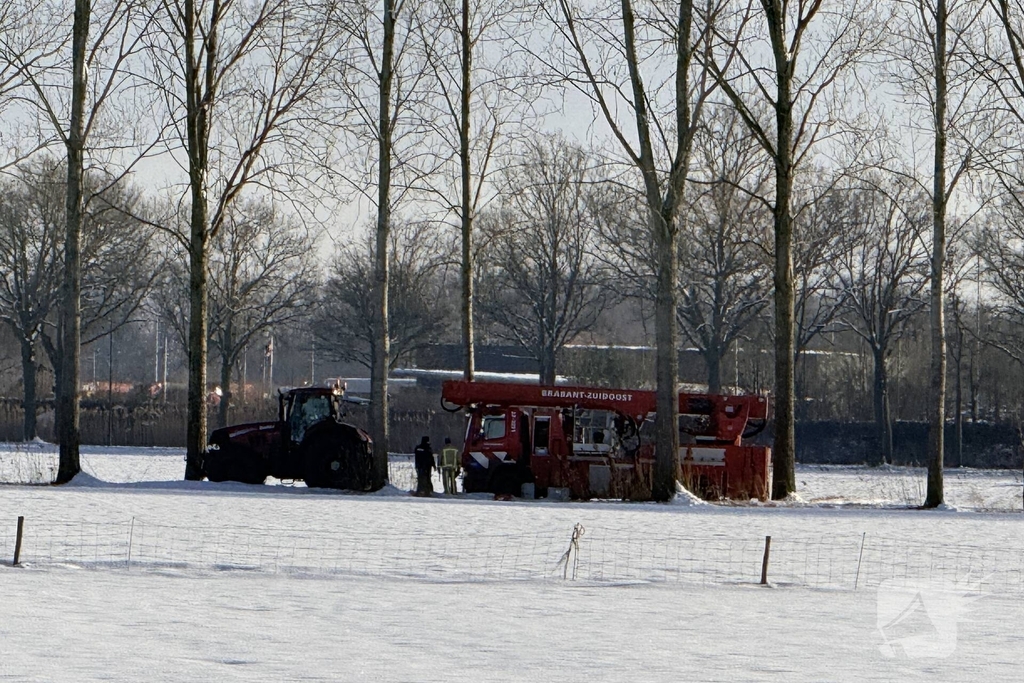 Brand in woning leidt tot hulpverlening