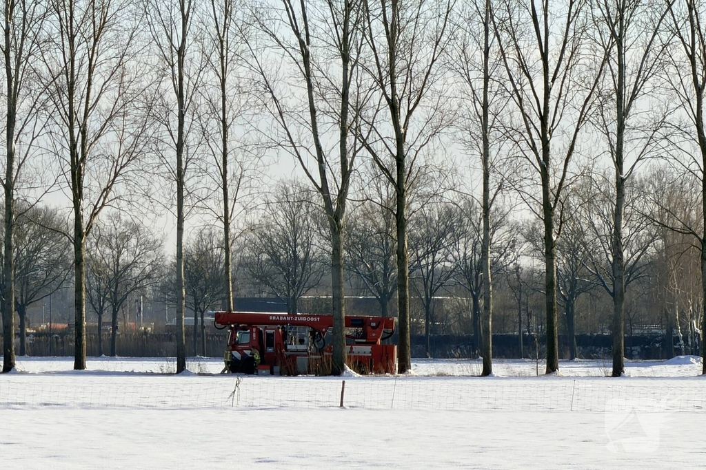 Brand in woning leidt tot hulpverlening