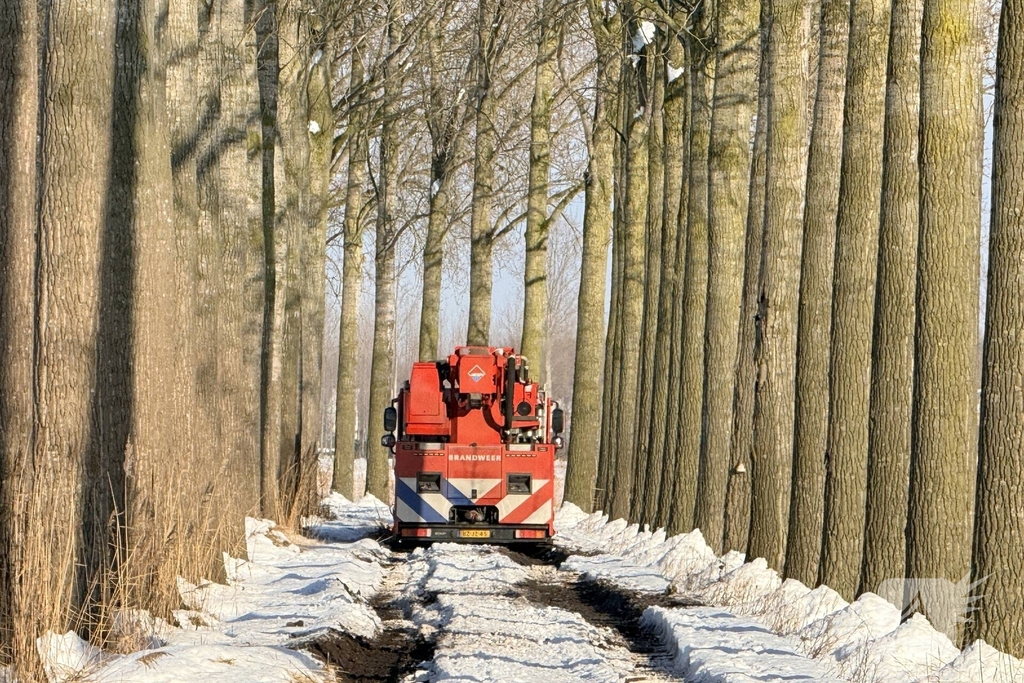 Brand in woning leidt tot hulpverlening