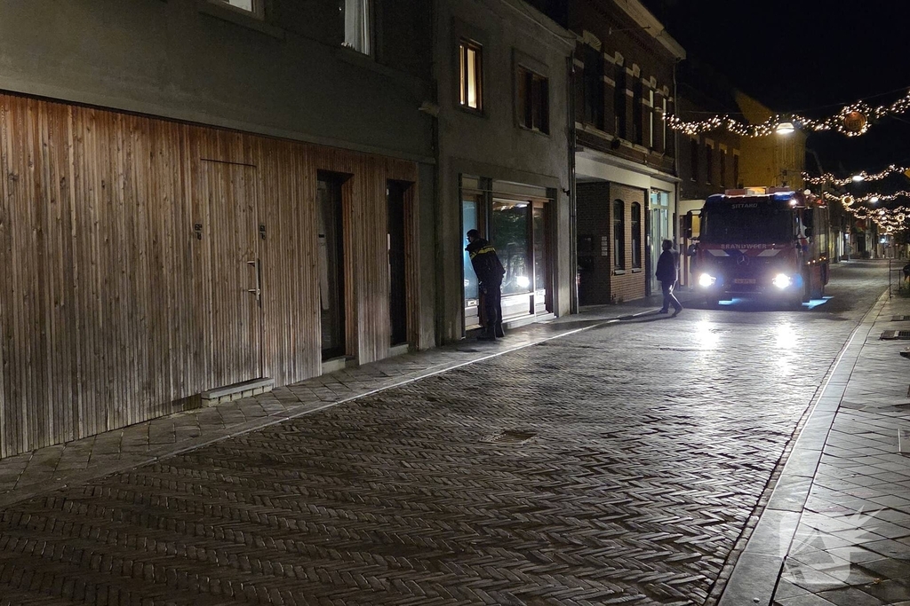 Hulpdiensten reageren op gaslucht in Sittard