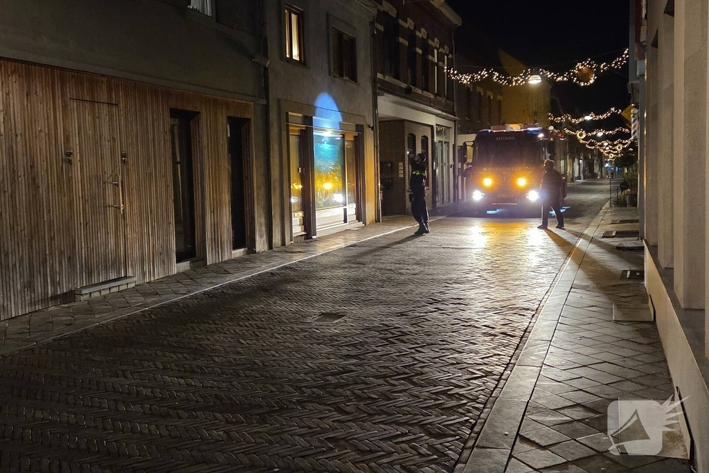 Hulpdiensten reageren op gaslucht in Sittard