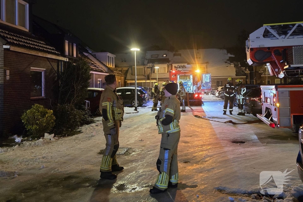 Bewoners geëvacueerd na brand op zolder