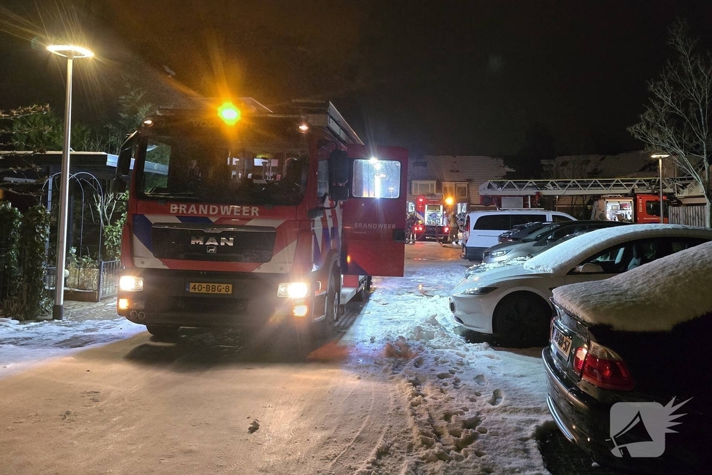 Bewoners geëvacueerd na brand op zolder