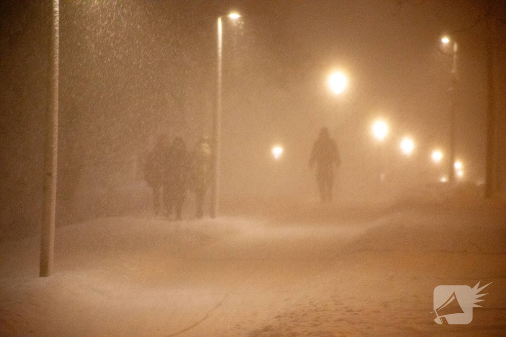 Code oranje vanwege forse sneeuwzone in ochtendspits