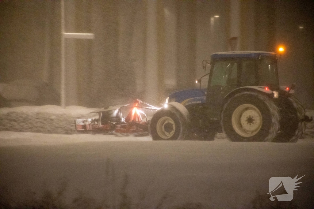 Code oranje vanwege forse sneeuwzone in ochtendspits