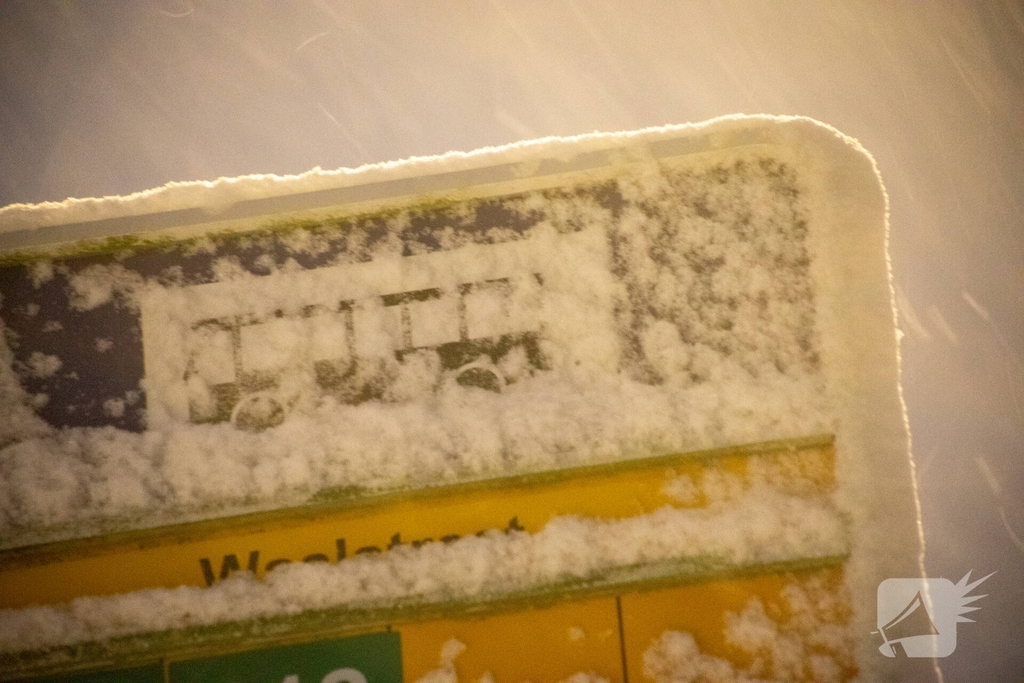 Code oranje vanwege forse sneeuwzone in ochtendspits