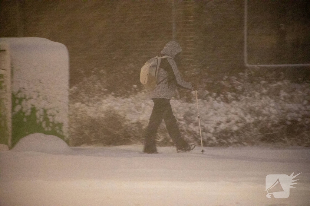 Code oranje vanwege forse sneeuwzone in ochtendspits