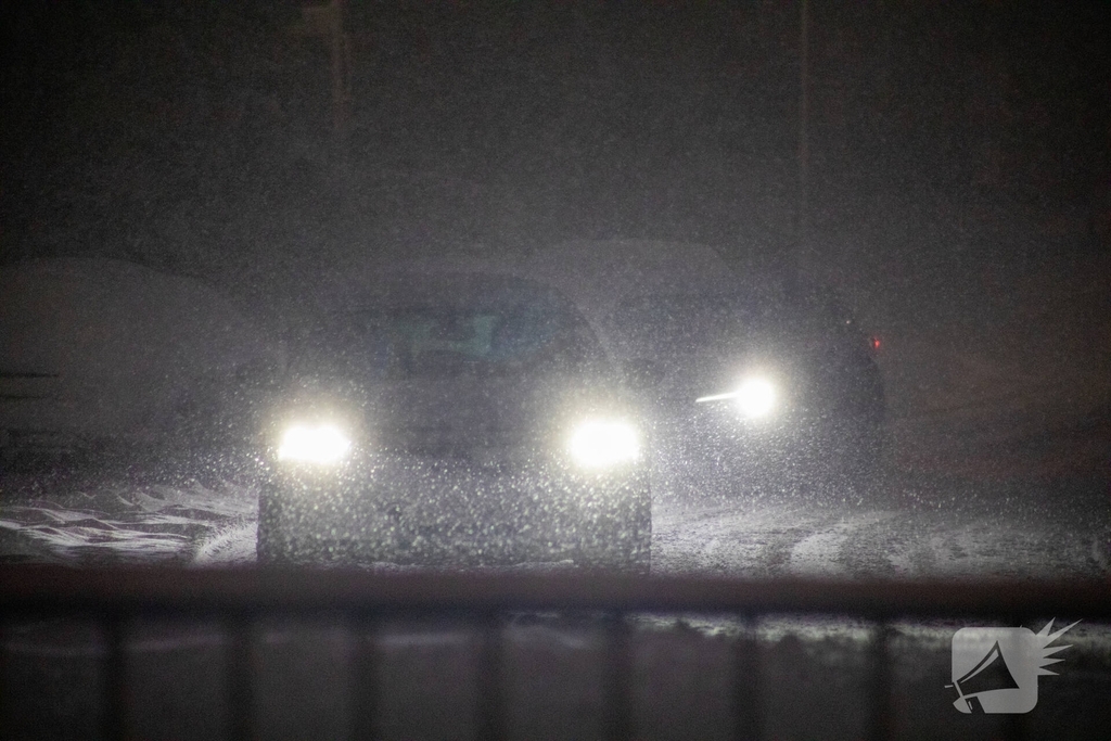 Code oranje vanwege forse sneeuwzone in ochtendspits