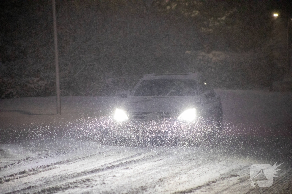 Code oranje vanwege forse sneeuwzone in ochtendspits