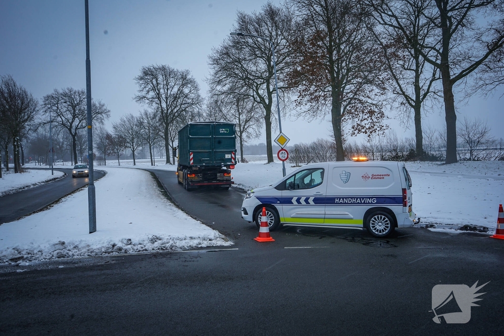 Pechgeval zorgt voor afsluiting N-weg