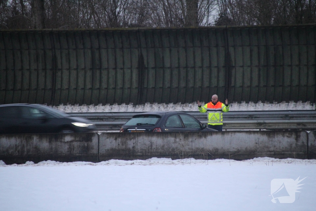 Botsing tussen voertuigen leidt tot verkeershinder