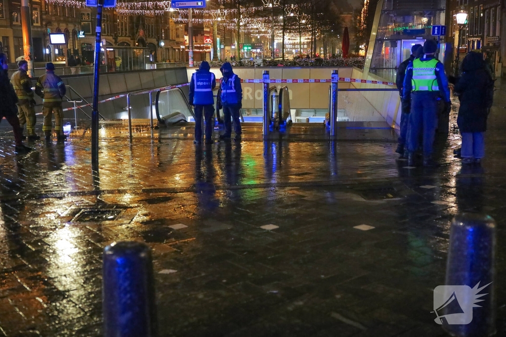 Ongeval met metro zorgt voor gewonde