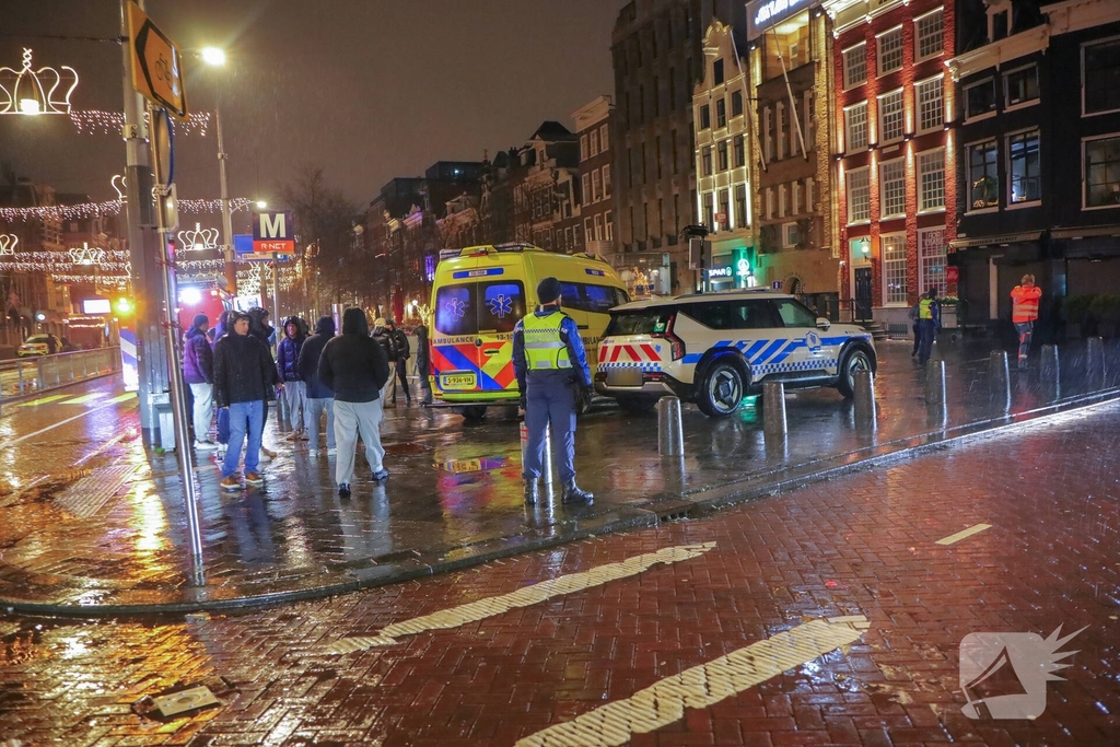 Ongeval met metro zorgt voor gewonde