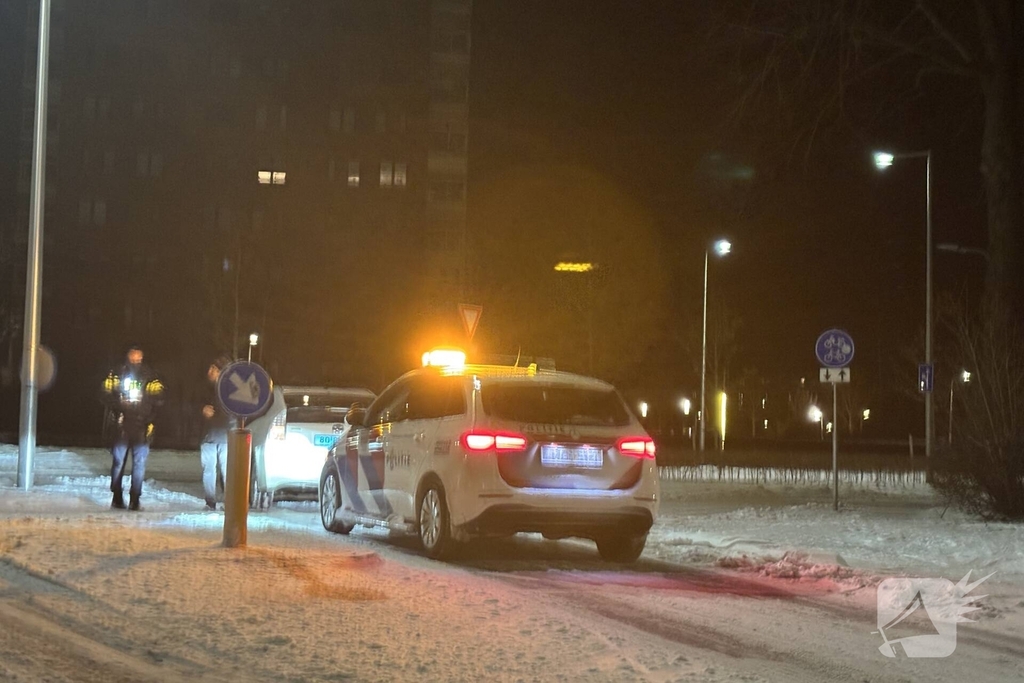 Taxi betrokken bij ongeval in de nacht