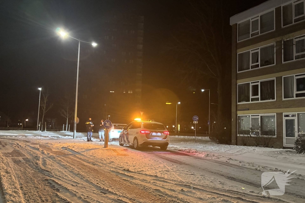 Taxi betrokken bij ongeval in de nacht