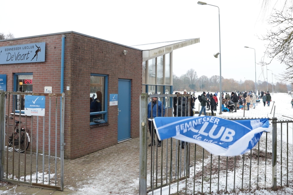 Schaatsbaan trekt grote bezoekersaantallen