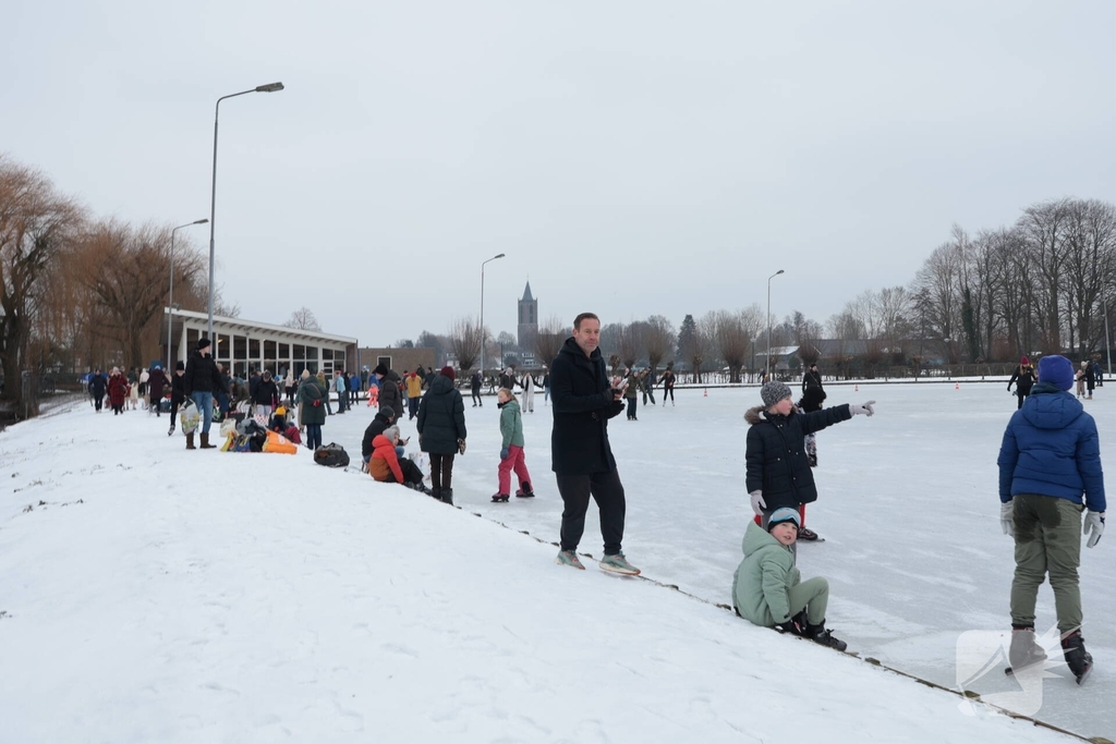 Schaatsbaan trekt grote bezoekersaantallen