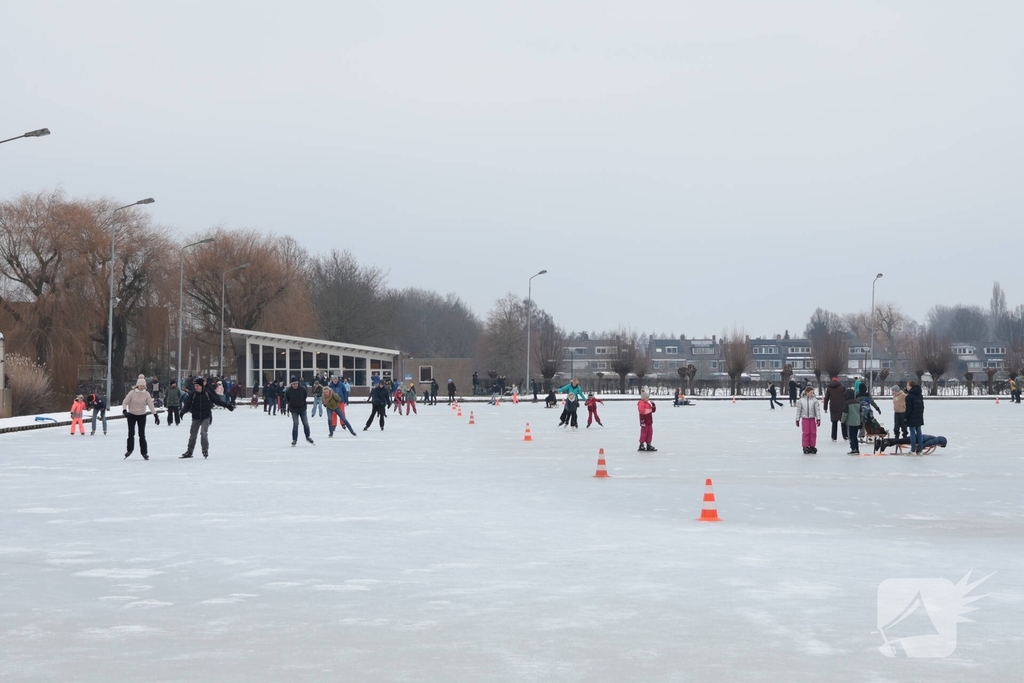 Schaatsbaan trekt grote bezoekersaantallen