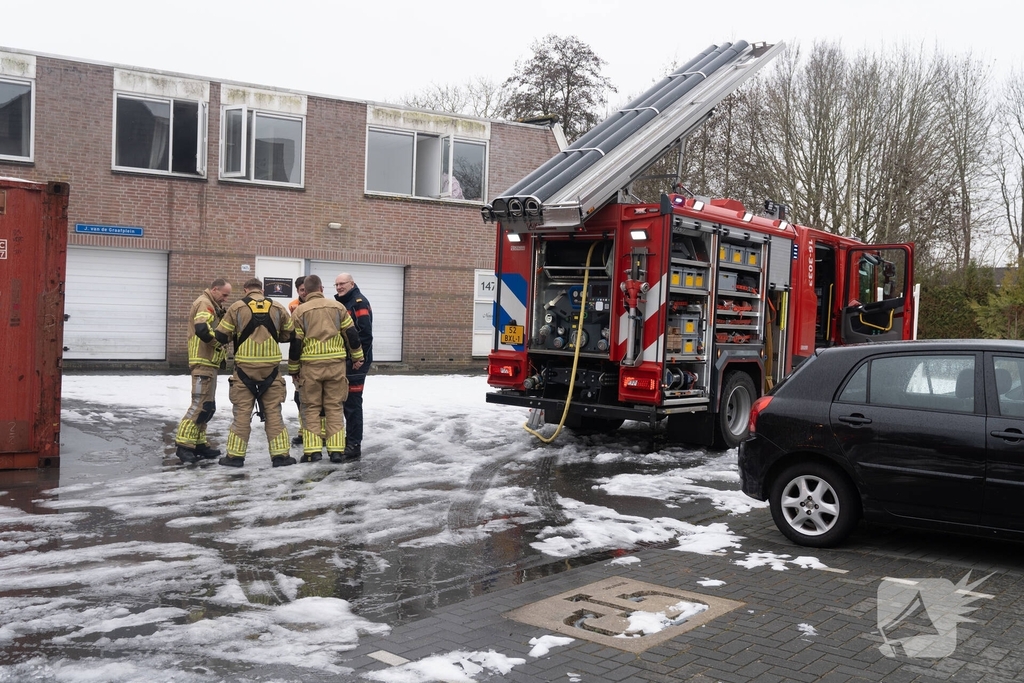 Woningbrand snel onder controle
