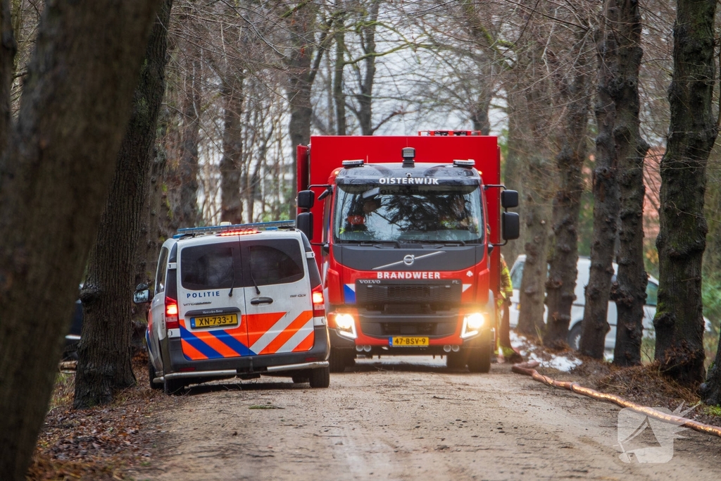 Brand in grote stal brengt vee in veiligheid