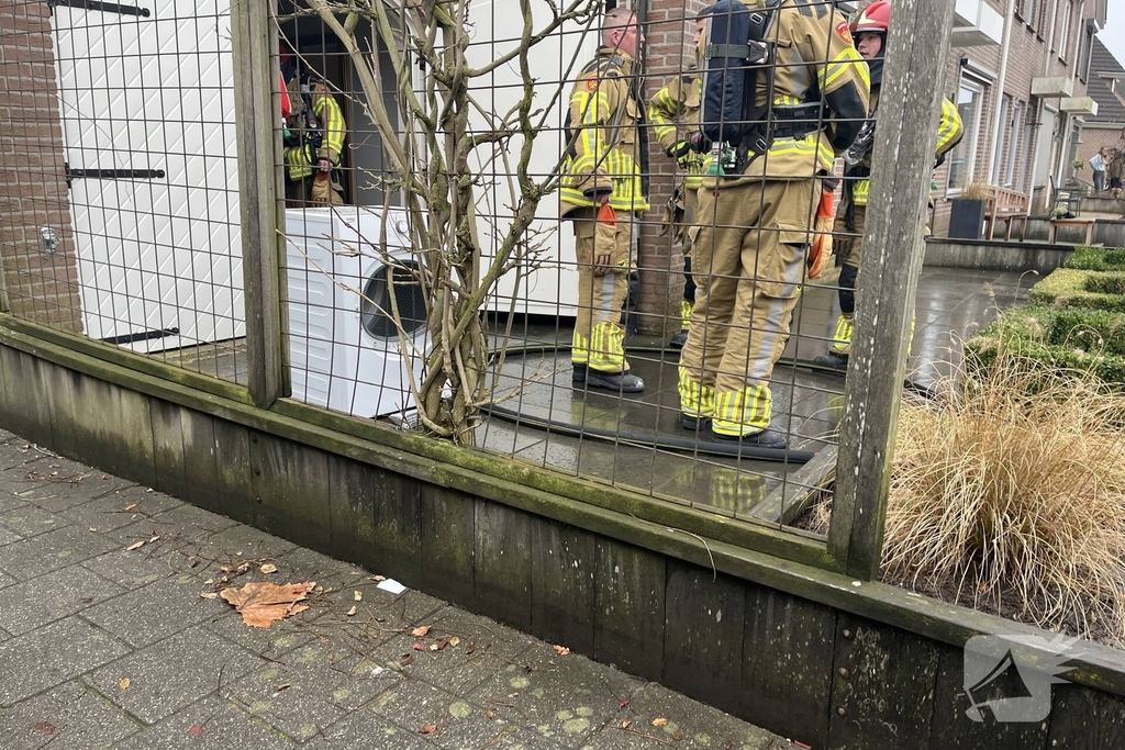 Brand in woning leidt tot politieonderzoek