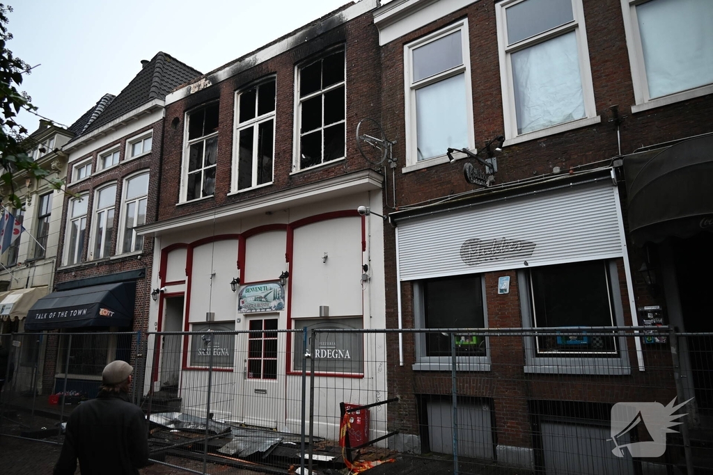 Veel schade na grote brand in centrum