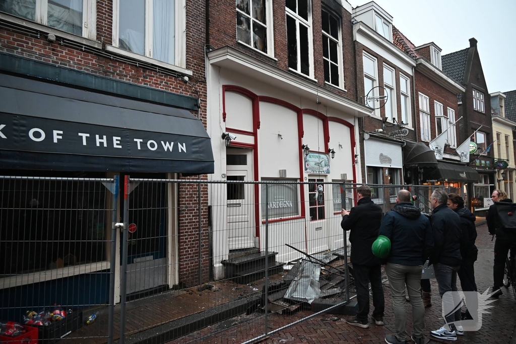 Veel schade na grote brand in centrum